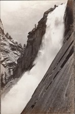 Nevada Fall Yosemite National Park California Real Photo Postcard picture