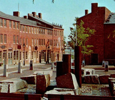* VTG Postcard Inn Street Mall Newburyport MA Vintage Shopping District picture