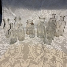 Lot Of mixed Bottles  Milk And Apothecary picture