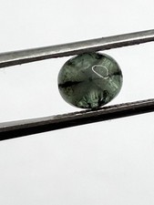 1.30 ct Perfect Pattern Cat's Eye Trapiche Emerald Cabochon Untreated Colombia picture