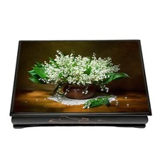 Lilies of the Valley Jewelry Box Trinket Box Floral Keepsake 4x6