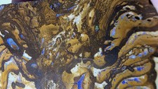 Australian Boulder opal  rough Greens and Blues  714 Cts.   picture