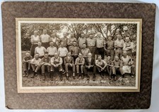 Antique Original 1915 Photograph Civil Engineering Camp 1915 picture