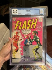 Flash #106 CGC 3.0 OW First Appearance Of Gorilla Grodd And Pied Piper picture