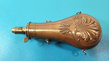 Rare Civil War Black Powder Flask Frary Benham Co Riling #353  c.1855-57  TR1884 picture