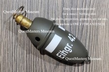 German WWII Hand Grenade 42, Egg, Smoke, Nb. Eihgr., Stencil 071 picture