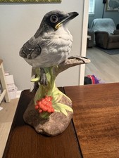 Edward Marshall Boehm Porcelain Baby Mockingbird Bird Figure 400-56 picture