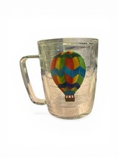 Vintage Tervis Plastic Double Walled Hot Air Ballon 16 oz Coffee Cup Mug picture