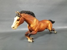 Breyer Traditional Jumping Horse #300 Matte Bay Color '60s-'80s *NO STAND* picture