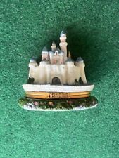 Disneyland Sleeping Beauty Porcelain Castle Hinged Box Tinkerbell Inside 4