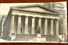 Rare Thaddeus Wilkerson Federal Hall U.S. Bill of Rights Birthplace NYC RPPC picture
