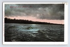 Postcard Florida Miami FL Ocean Wave Pre-1907 Unposted Undivided Back picture