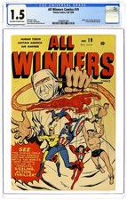 All Winners Comics #19 CGC 1.5 1946 2048091004 picture