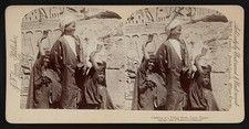 Photo:Upper Egypt Egypt 1900s Children of Village Sheik Stereograph picture