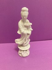 Vintage Blanc de Chine Guanyin Porcelain Figurine picture