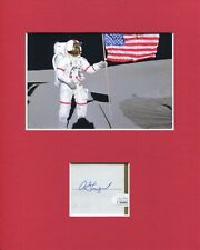 Alan Shepard NASA Astronaut Apollo Moonwalker Signed Autograph Photo Display JSA picture