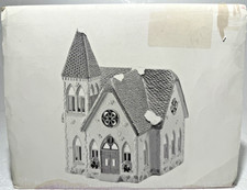 Department 56 The Original Snow Village REDEEMER CHURCH W Light Dept. 56 Holiday picture