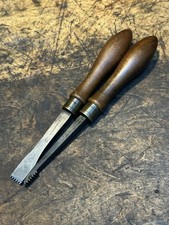Rare Pair of Matched No.3 Inside & Outside Thread Chasers by Holtzapffel & Co picture