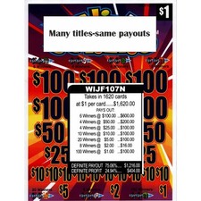 Various Titles 1620-5W Single game, pull tabs picture