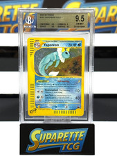 2003 Pokemon Skyridge Vaporeon Holo BGS 9.5 GEM MINT SWIRL picture