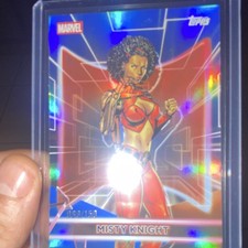 Topps 2021 Topps Finest Marvel Misty Knight Serial Numbered 058/150 picture