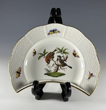 Herend Rothschild Bird Crescent Plate picture