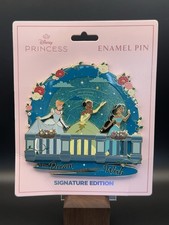 Disney PALM Princess Every Dream Begins With A Wish Jumbo Pin LE 500 picture