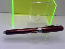 Pineider Full Metal Jacket Lighting Red Fountain Pen M 14k Nib picture