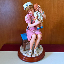 Whitecaps Caring Nurse Moment Figurine Limited Edition 1998 Vanmark Resin 9