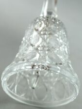 New Vintage Lead Crystal Glass Dinner Bell   picture