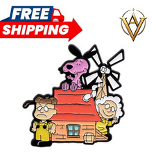 Funny Cartoon Dog Family Enamel Pin Character Collectible Gift  picture