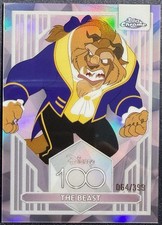 2023 Topps Chrome Disney 100 The Beast #52 Pink Refractor /399 picture