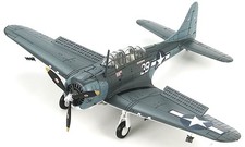 HOBBY MASTER HA0170 1/72 SBD-5 DAUNTLESS USN VB-16 ACE COOK CLELAND 1944 picture