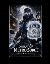 ICE HSI Metro Surge Sub Zero Challenge Coin DEA FBI NYPD ATF SWAT LAPD Police picture