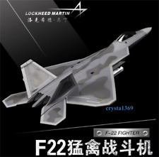 1/72 Scale US F-22 Raptor Fighter Attack Plane Metal Fighter Aircraft Model Toy picture