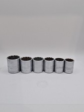 Challenger by PROTO 1600 Series 6 Pc 1/2 in Drive Socket Set USA picture