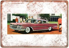 1959 Oldsmobile Ninety-Eight  Sedan Vintage Ad Retro Look Metal Sign A5061 picture