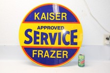 2004 Signpast Kaiser Frazer Approved Service 25 1/2