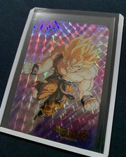 1993 Dragon Ball Z Carmay Trading Card 🔥 Very Rare Holo Prism #38 Goku picture