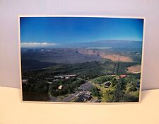 Postcard Aerial View of the Volcano House expanse of Kliauea & Mau Hawaii  B 6 picture
