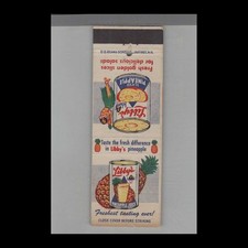 Matchbook Cover Libby's Pineapple Juice & Sliced Pineapple picture