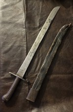 Antique 19 Century German Wüttemberg M1829 Infantry Faschinenmesser Short Sword picture
