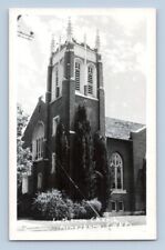RPPC 1940'S. KINGSBURG, CALIF. LUTHERAN CHURCH. POSTCARD GG19 picture