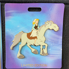 Disney Destination D23 2025 WDI They’re Off Cinderella Horse Major LE 400 Pin picture
