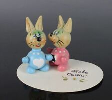 Vintage Germany Vintage  Easter bunnies Rabbits Frohe Ostern picture