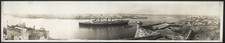 Photo:Havana Cuba 1913 S.S. Victoria Luise Entering Harbor Panoramic Ship picture