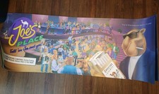 Vintage 1994 Camel Lights Pool Hall Poster Banner 49