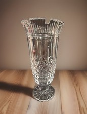 Waterford Crystal Vase, Romance of Ireland Collection, 11” Castle Top picture