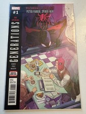 Generations Miles Morales & Peter Parker Spider-Man #1 (2017) Bendis Marvel picture