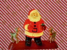 Vintage Royal Electric Santa &Reindeer  picture